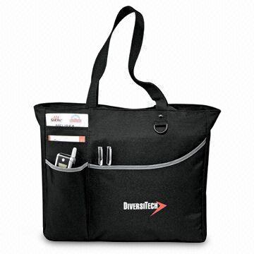 Meeting Tote Bag with 11-inch Handles Drop Height