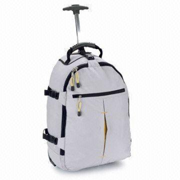 Daypack with Trolley, Made of 600D Polyester