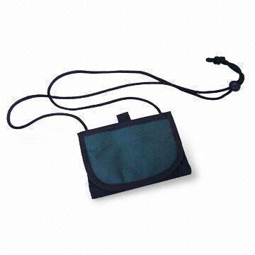 3-fold Promotional Card Wallet with Drawstring