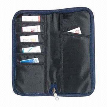 Card Holder/Wallet, Made of 70D Material