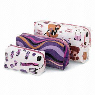 Classic Cosmetic Bag with Main Compartment