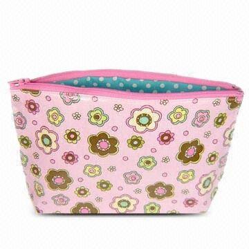 Classic Cosmetic Bag with Flora Printing 