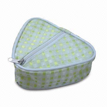 Fabric Cosmetic Bag with Zipper