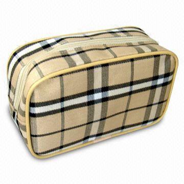 Cosmetic Bag with PVC Handle