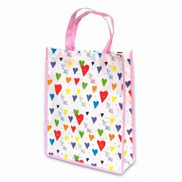 Fabric Shopping Bag, Made of 120g Nonwoven Fabric 