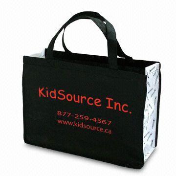 Fabric Shopping Bag, Made of 100% Nonwoven