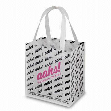 Fabric Shopping Bag with PP Baseboard Bottom  