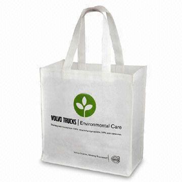 Fabric Shopping Bag with Paper Baseboard Bottom 