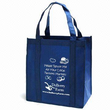 Fabric Shopping Bag with Gussets 