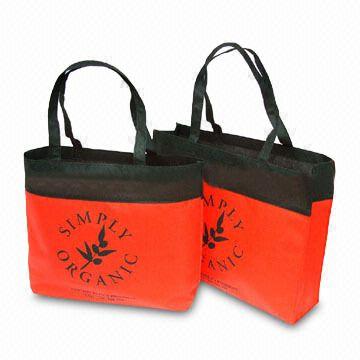 Nonwoven Bag with Stitched Seams