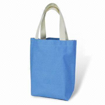 Foldable Shopping Bag, Made of 100% Cotton