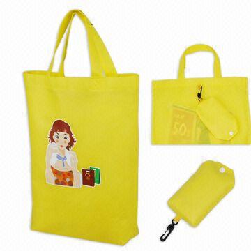 Nonwoven Shopping Bag with Foldable Design