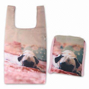 Vest Folding Bag with Heat-transfer Printing