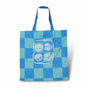 Eco-friendly Shopping Bag with Silkscreen Printing