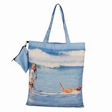 Cotton Shopping Bag with Heat-transfer Printing