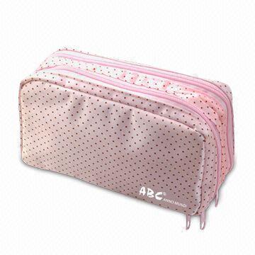 Toiletry Bag, Made of PVC, PU Leather or Leather