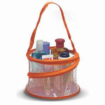 Pop-up Bath/Shower Tote, Customized Logos 