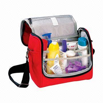 Toiletry Bag with One U-shape Main Compartment 