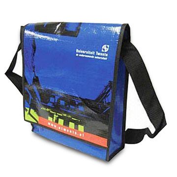 Colored Tarpaulin Messenger Bag