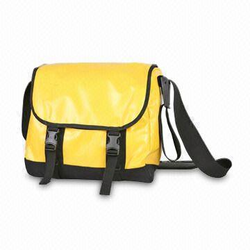 Shoulder Bag, Messenger Bag, Made of 600D/PVC