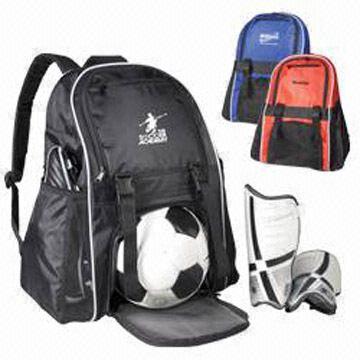 Soccer Sport Bag, Made of 600D Polyester 