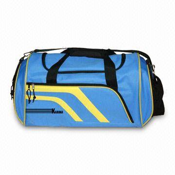 Sports Duffel Bag, Made of Polyester