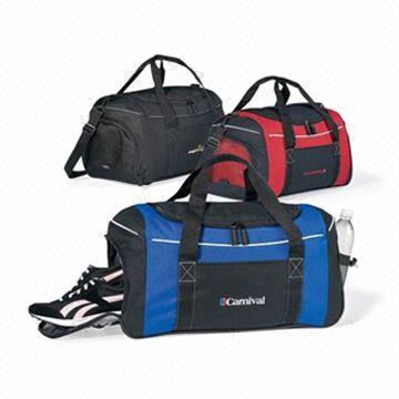 Sports Bag with Side Shoe Pocket