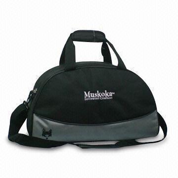 Sports Bag with One Main Zipper Compartment