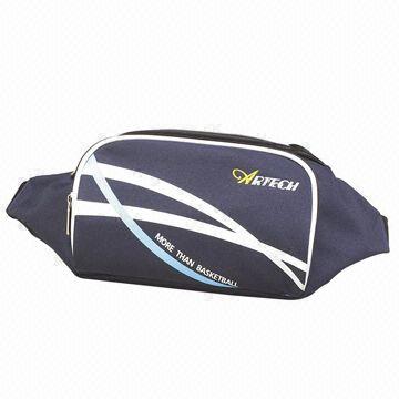 Waist Bag, Made of 600D Polyester, with Nylon Zip