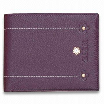 PU and PVC Men's Wallet