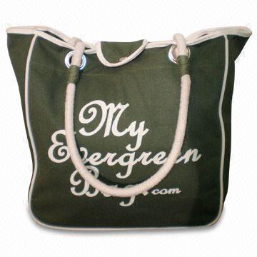 Eco-friendly Canvas Tote Bag with No Lead