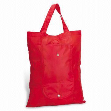 Foldable Bag, Made of 210D nylon, with Logo Printing