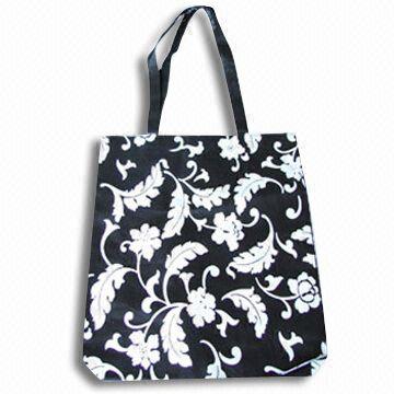 Nylon Shopping Bag with Small Inside Zipper Pocket