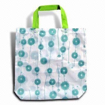 Nylon Shopping/Tote Bag, Various Designs are Avail