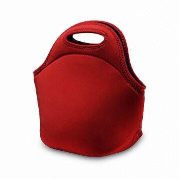 Lunch Bag, Made of Neoprene with Zipper Closure