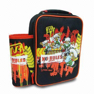 No Rules Lunch Bag with Bottle Holder at Side 