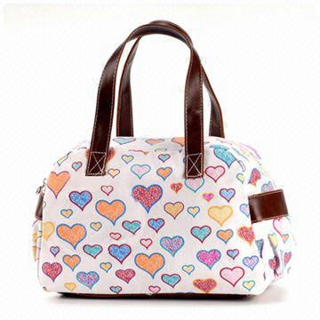 Canvas Handbag, Size: 34 x 30 x 36cm