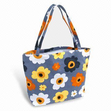 Canvas Handbag, 1pc/Polybag 