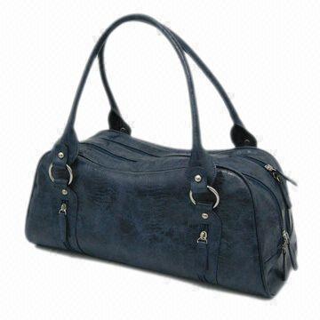 Handbag with Blue Stone Pattern  