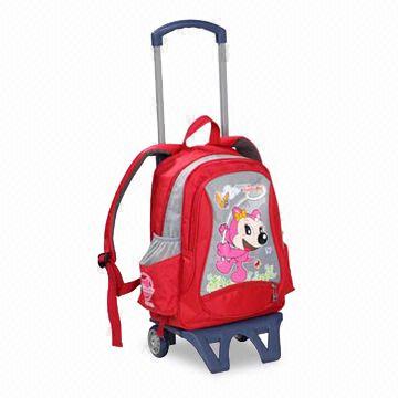 Detachable Trolley School Bag