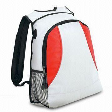 Promotional Backpack, Made of 600D Polyester