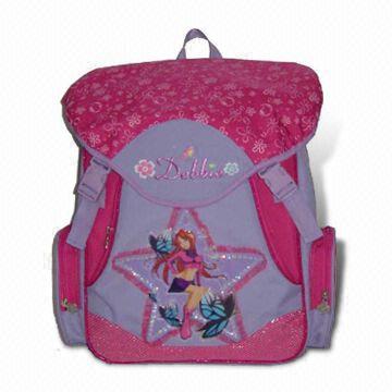 School Bag, Made of 300D Polyester