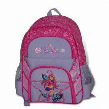 School Bag, Made of 300D Polyester