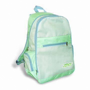 School Bag, Made of 600 x 450D PVC Material