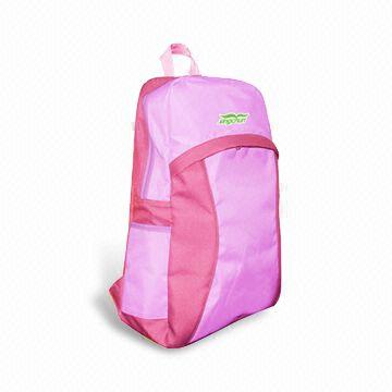 School Bag, Made of 600 x 450D PVC