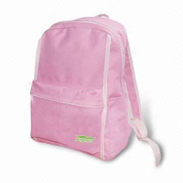 School Bag with Carry Handle and Bottle Compartmen