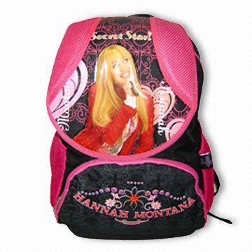 School Bag, Made of 600 x 600D PVC