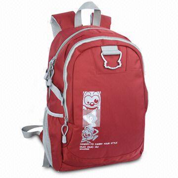 210D x 210D Jacquard PVC School Bag  