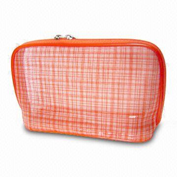 Cosmetic Bag, Made of EVA with Mesh