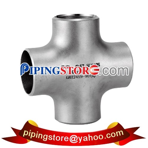 Cross pipe fitting 